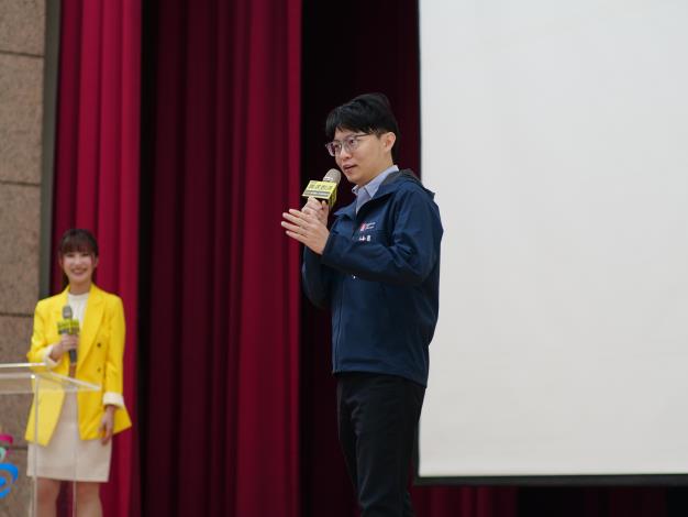高市青年局長林楷軒致詞時表示，透過此次媒合活動，期許青年求職者都能尋得心目中的理想工作。
