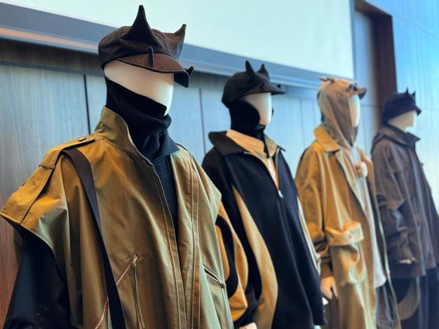 第五屆高雄時尚大賞金賞品牌「FUSIO FUSIO」以獲獎作品《蝸人》系列服飾，於3月20日至22日，在東京澀谷Scramble Square百貨進行期間限定快閃展出。（照片由FUSIO FUSIO提供）