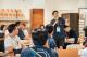 圖說2：高雄與嘉義兩地青年事務委員以提問方式交流經驗，現場氣氛熱烈