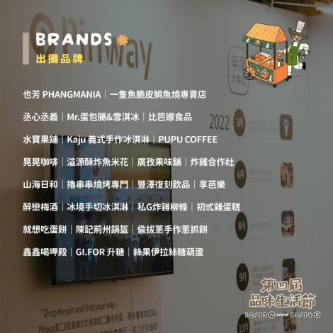 市集串聯超過 50 家青創品牌，從循環材料設計、無包裝選物到美味飲食，皆以山海元素、保育減廢與永續議題為特色。
