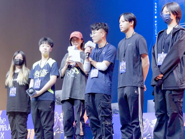 圖5. 透過「全國性賽事實習」，學員能夠參與大型電競賽事第一線，親自參與攝影、導播與後勤協調等相關工作，累積第一線實務經驗。