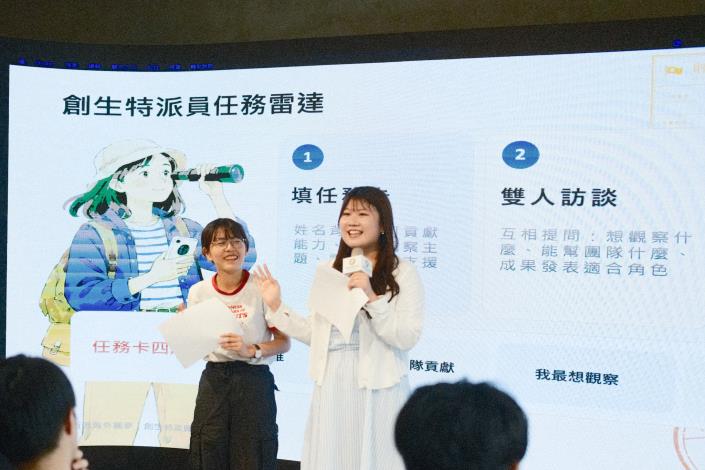圖說五：學員透過破冰活動分享自身背景與專長，建立團隊默契與合作共識，為後續跨國見習任務奠定協作基礎。.JPG