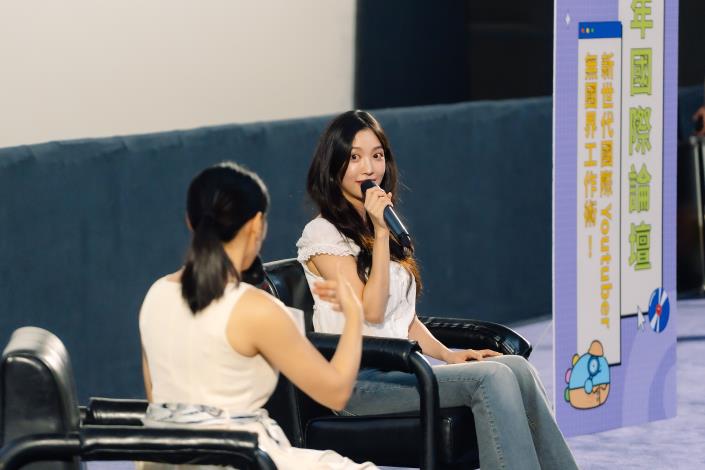3. 韓國創作者尹到怡（DOILY）分享從K-POP練習生轉向獨立創作的歷程，鼓勵青年勇敢找回屬於自己的步調。