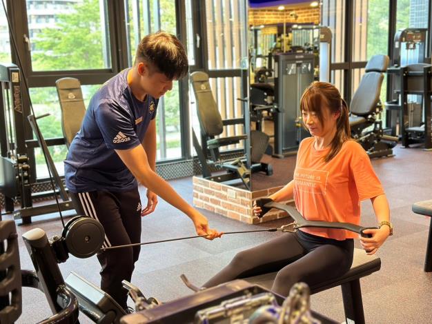圖4.非本科系楊同學，因健身產生興趣，成為健身工廠實習生。