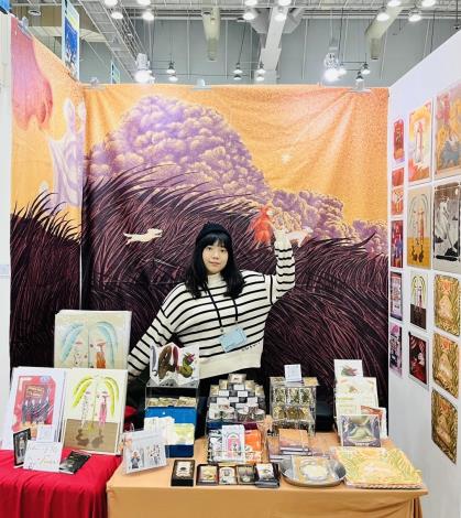 如合福金插畫設計有限公司參加2024釜山插畫展(韓國)