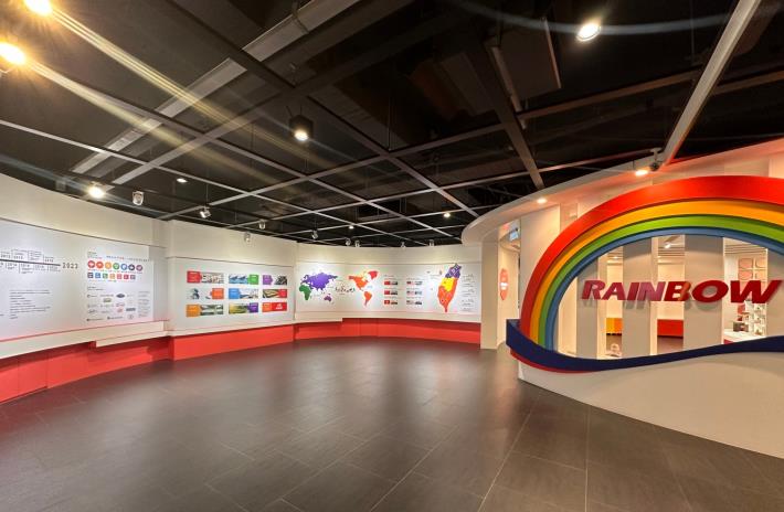 圖3.永記造漆文化館，見證虹牌油漆發展沿革。